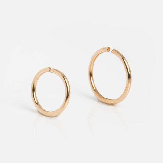 Everyday Huggies Gold 7mm pair