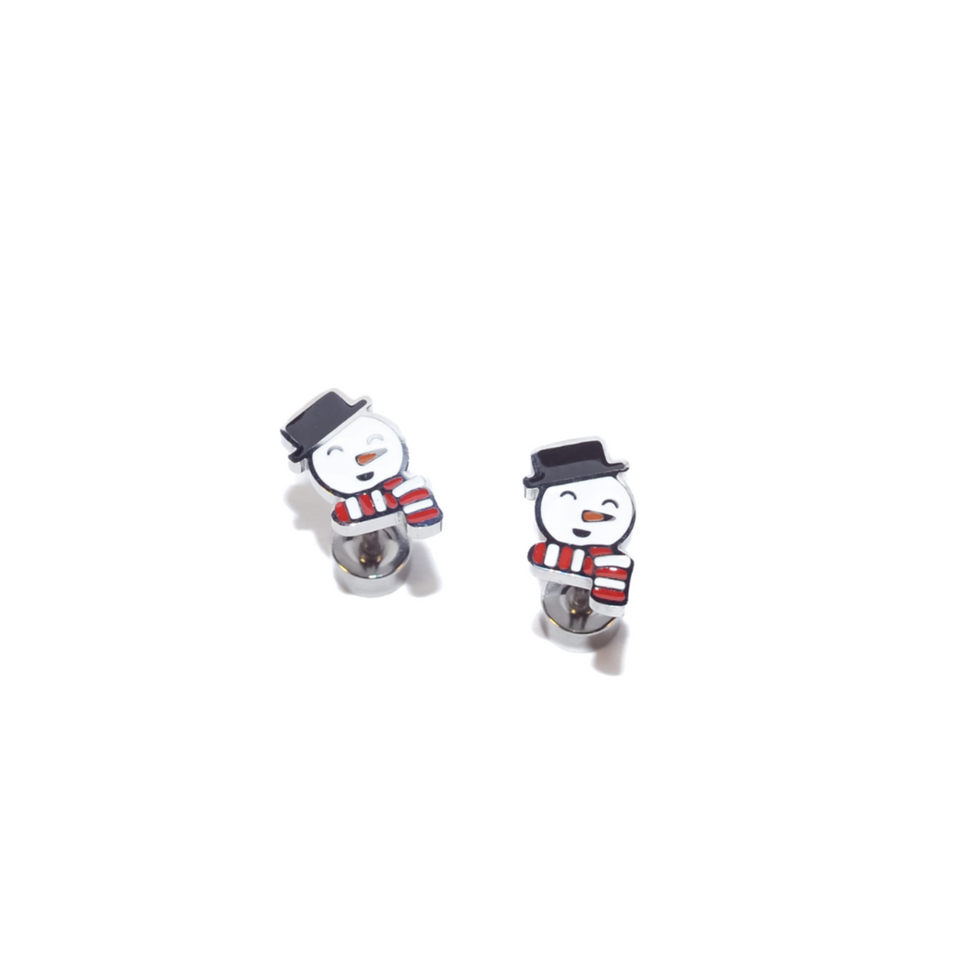 Frosty Enamel Screwbacks