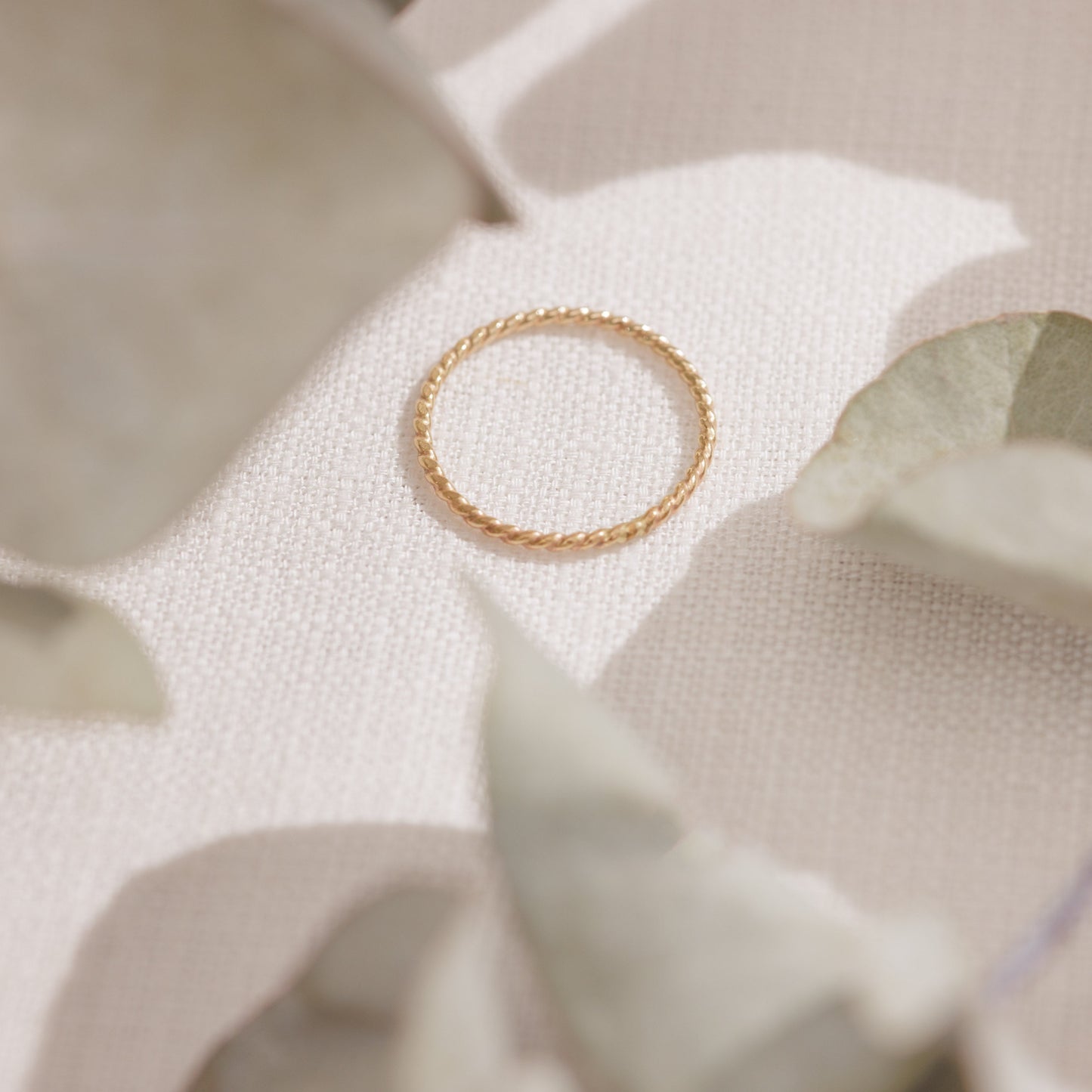 Rope Ring Gold Size 5